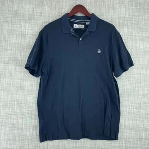 Original Penguin Golf Polo Shirt Mens XL Blue 3758